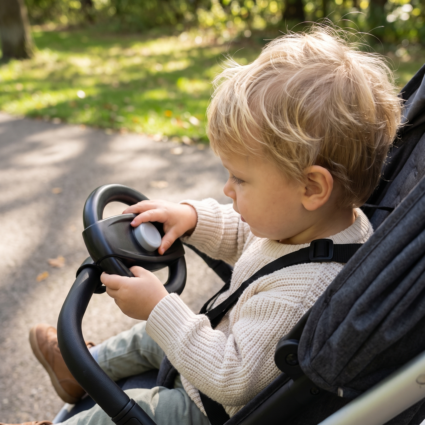 Kids Pram Steering Wheel Toy