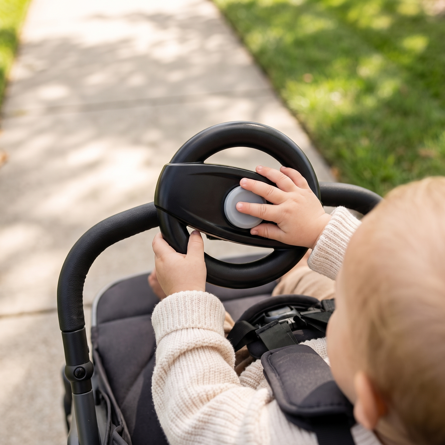 Kids Pram Steering Wheel Toy