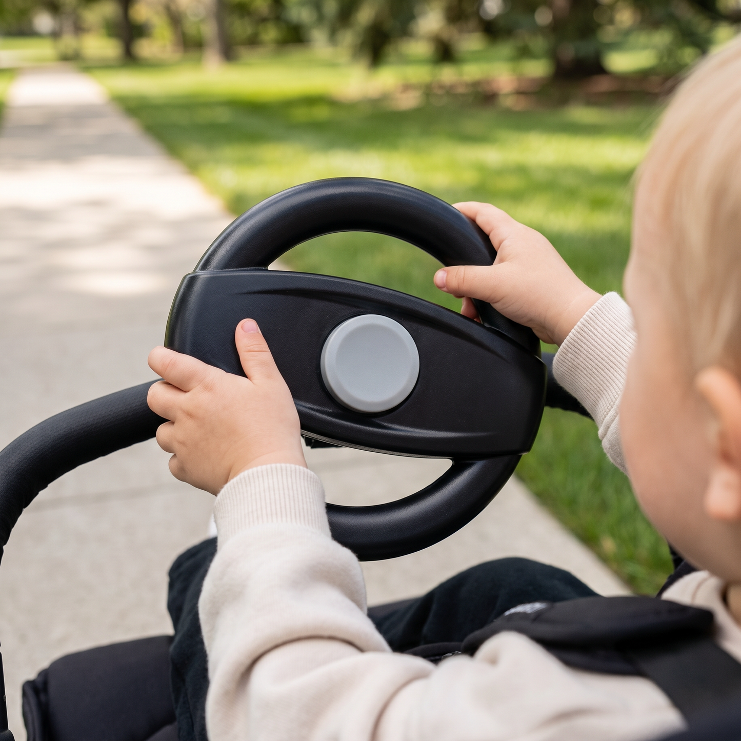 Kids Pram Steering Wheel Toy