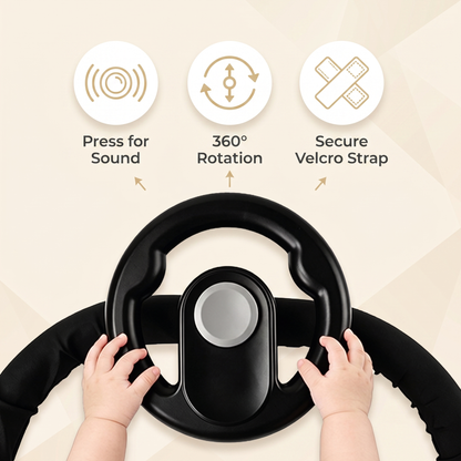 Kids Pram Steering Wheel Toy