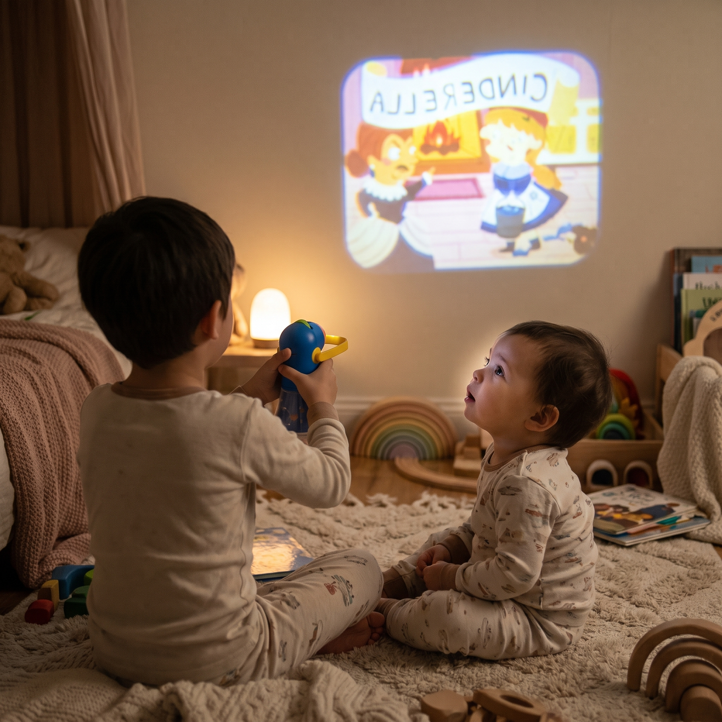 Kids Storybook Torch Projector with Stories