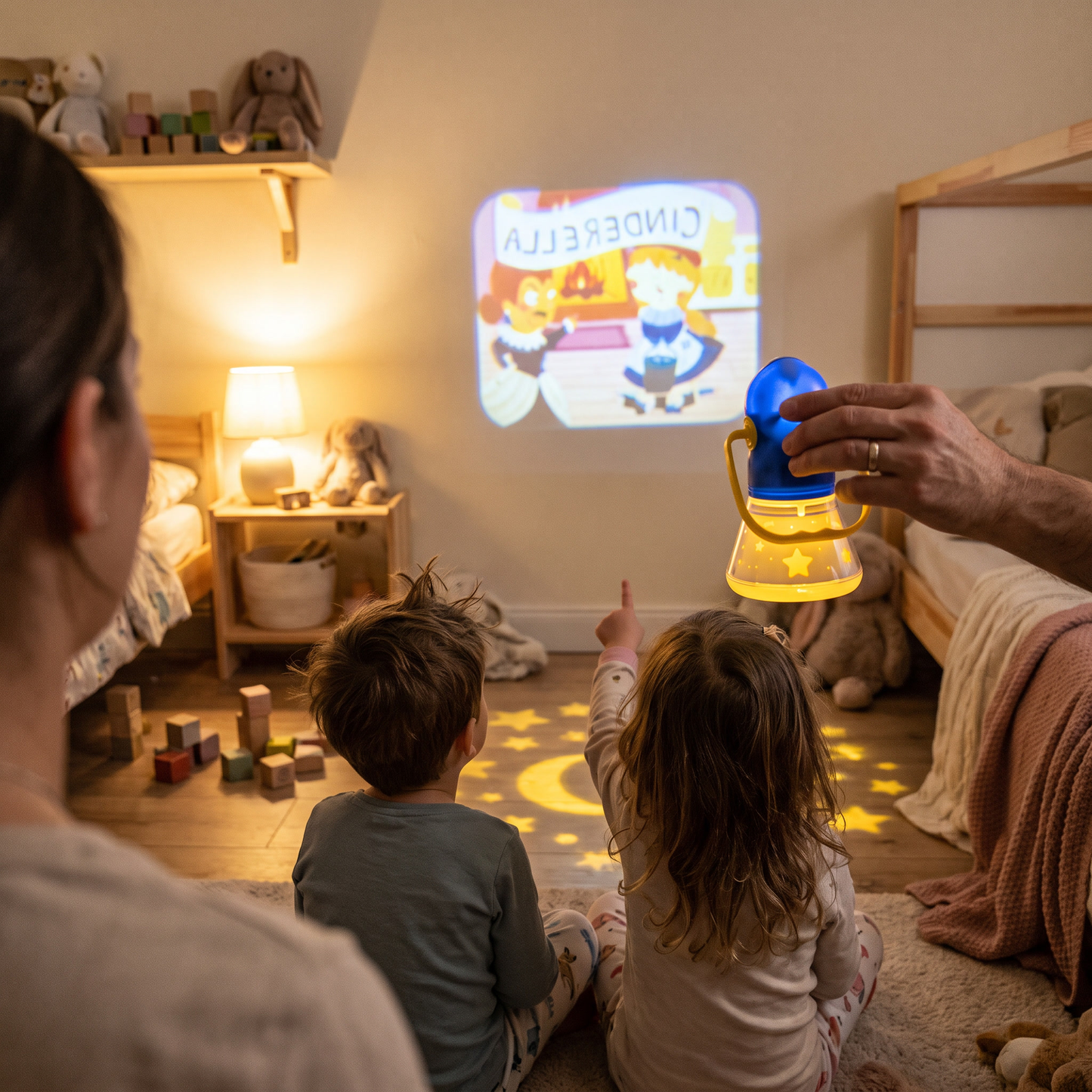 Kids Storybook Torch Projector with Stories