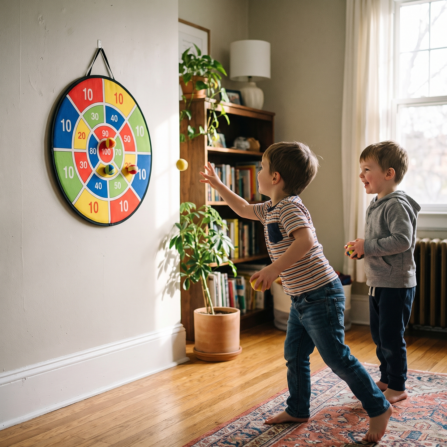Giant Sticky Ball Target Game