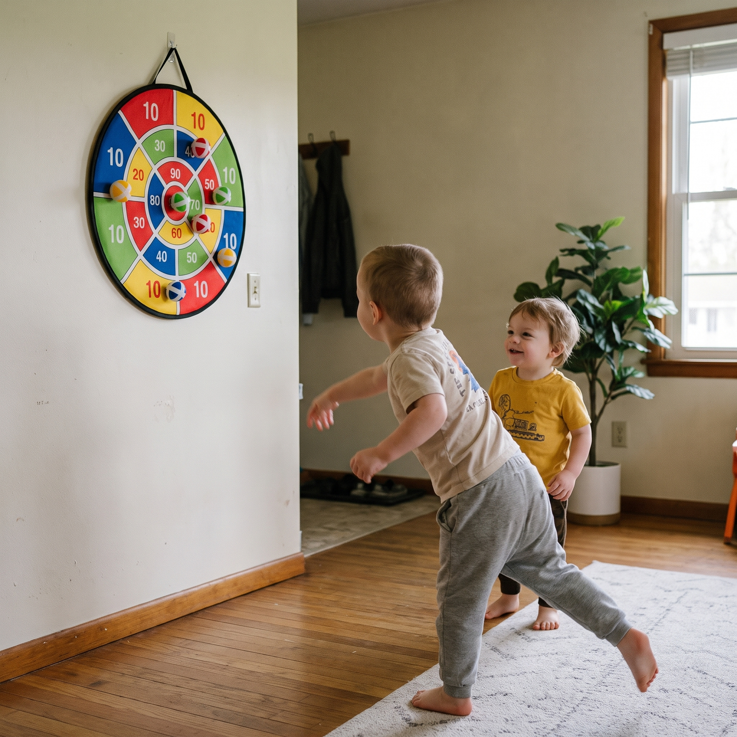 Giant Sticky Ball Target Game