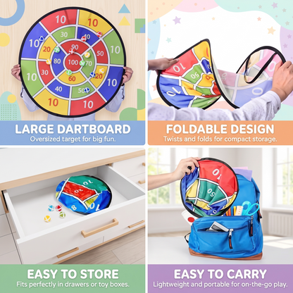Giant Sticky Ball Target Game