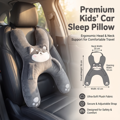 Children's Car Seat Head Support Pillow