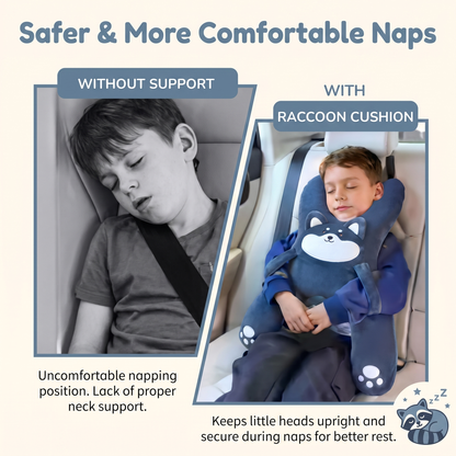 Children's Car Seat Head Support Pillow