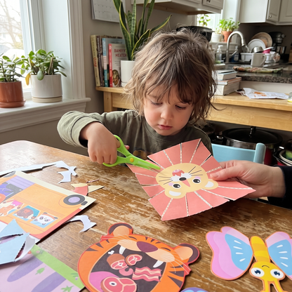 Scissor Practice & Craft Activity Set for Kids