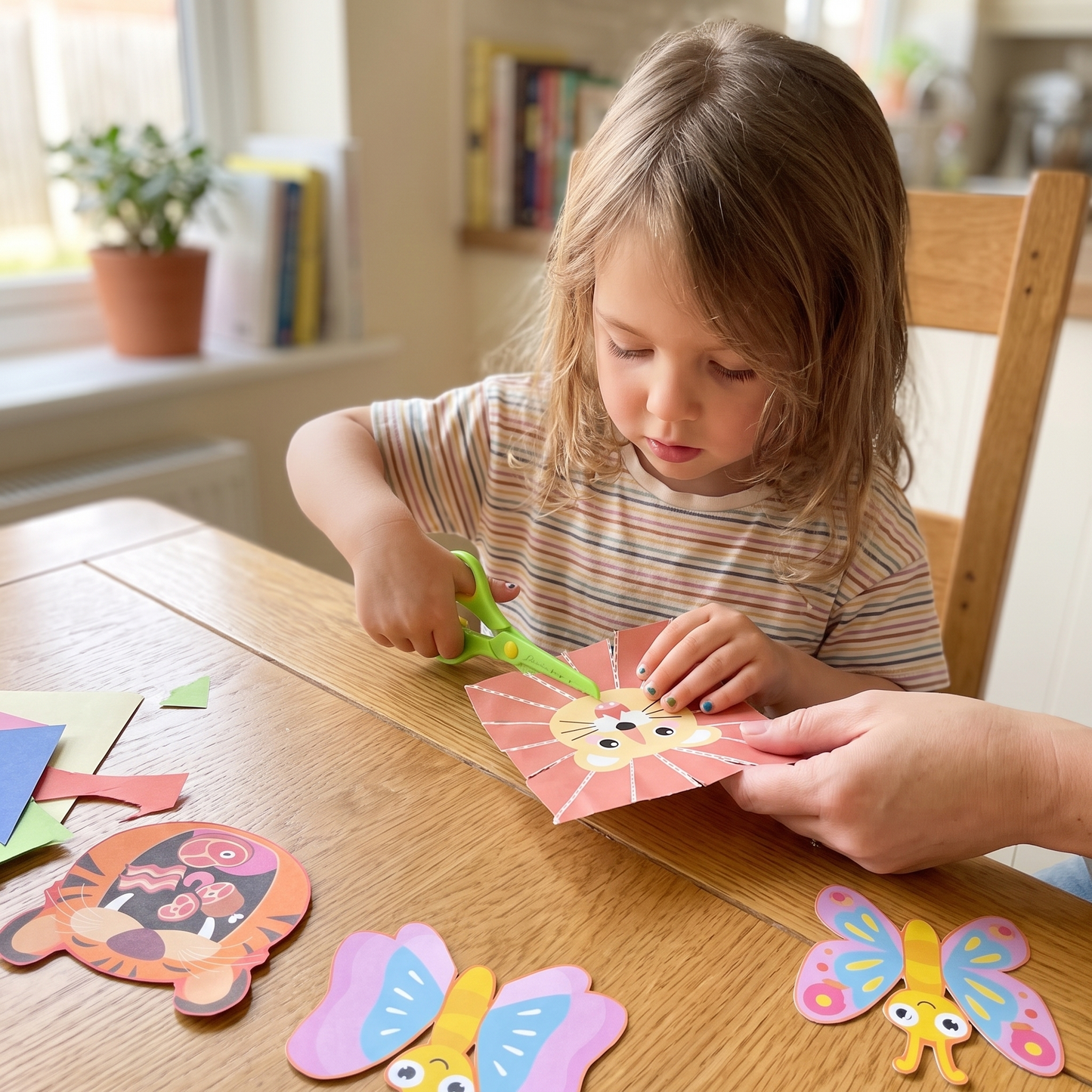 Scissor Practice & Craft Activity Set for Kids