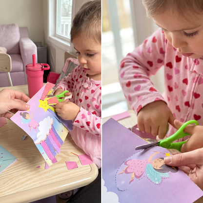 Scissor Practice & Craft Activity Set for Kids