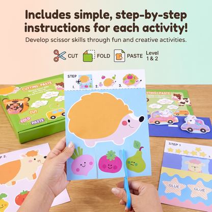 Scissor Practice & Craft Activity Set for Kids
