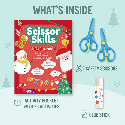 Scissor Practice & Craft Activity Set for Kids