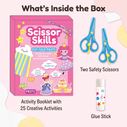 Scissor Practice & Craft Activity Set for Kids