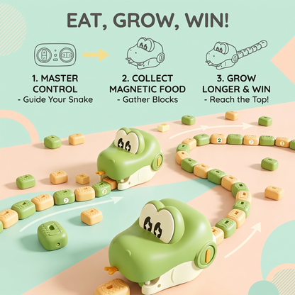 Magnetic Hungry Snake Challenge Game