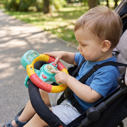 Pushchair Steering Wheel Toy for Kids
