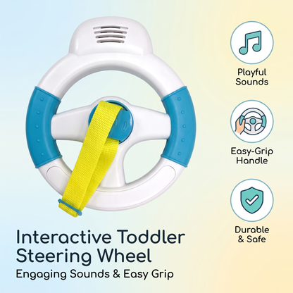 Pushchair Steering Wheel Toy for Kids