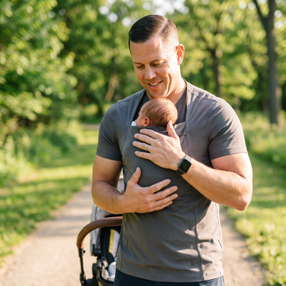 Kangaroo Baby Carrier Shirt for Newborns
