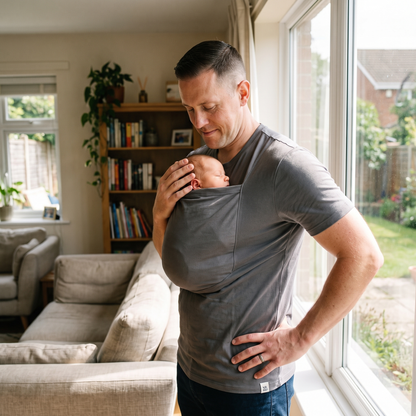 Kangaroo Baby Carrier Shirt for Newborns