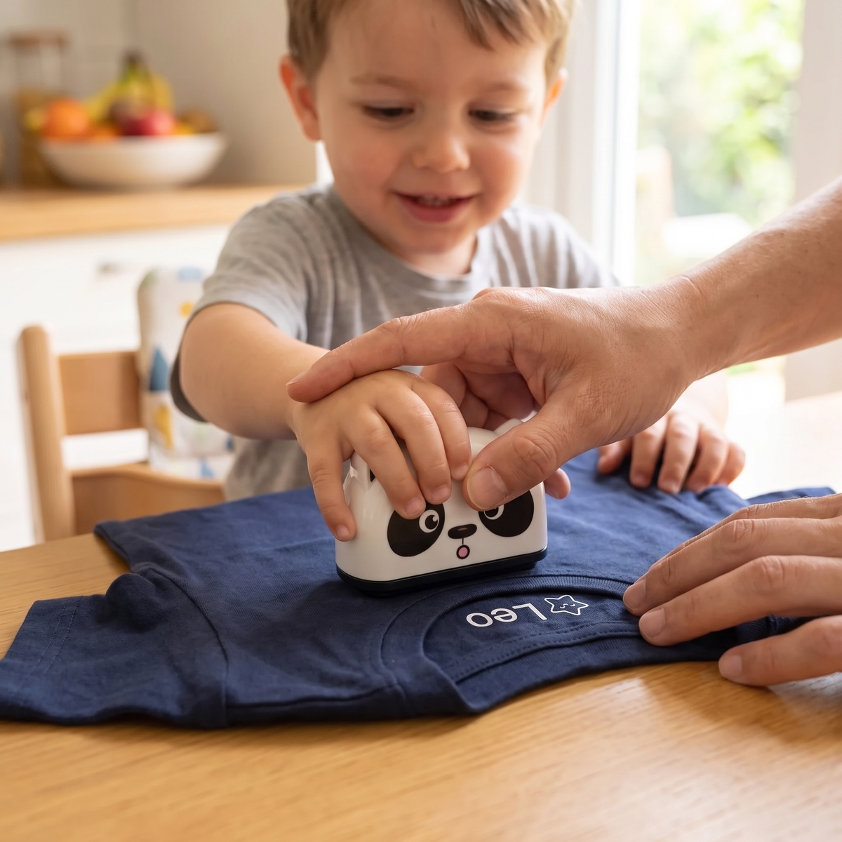 Personalised Name Stamp for Kids Clothes