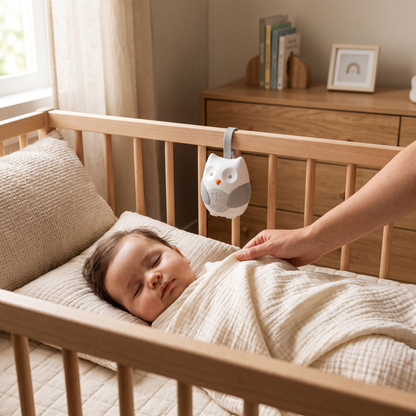 Owl White Noise Machine with Soothing Sounds