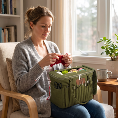 Personalised Yarn Storage Bag for Knitting & Crochet