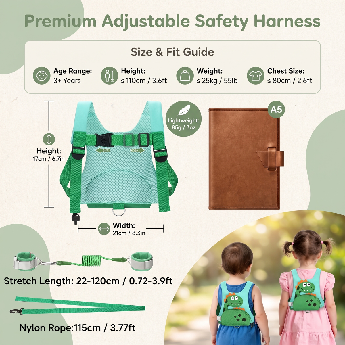 Toddler Walking Harness for Little Explorers