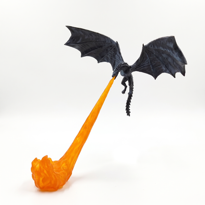 Fire Breathing Dragon Light for Bookshelf & Desk
