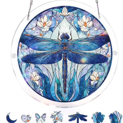 Stained Glass Suncatcher Puzzle for Windows