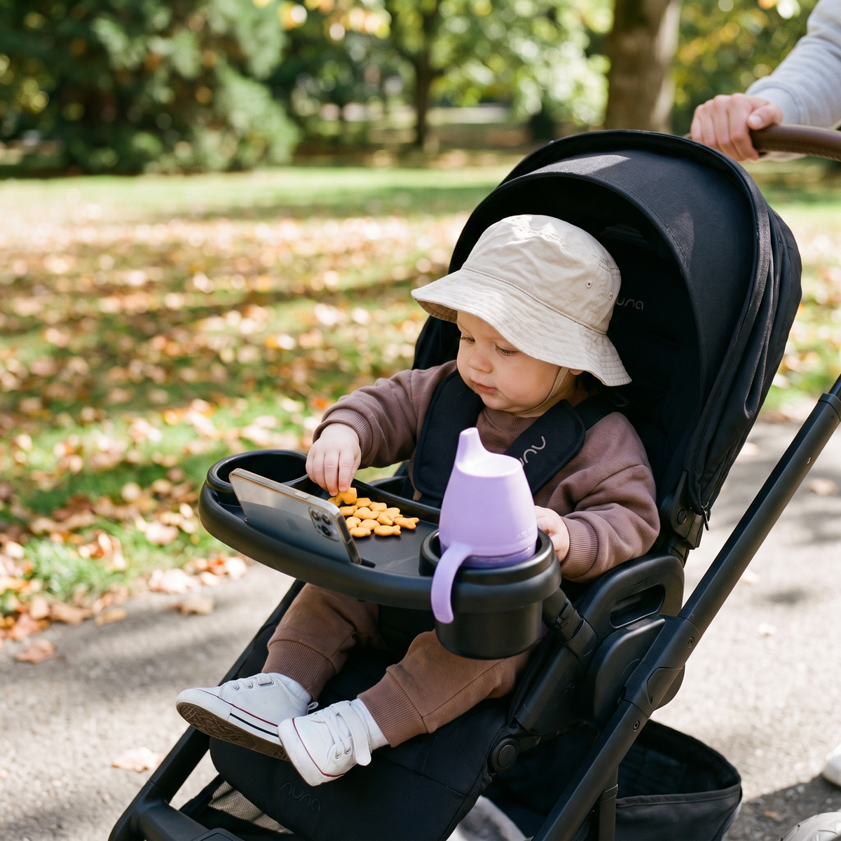 Universal Pushchair Snack Tray with Cup Holder