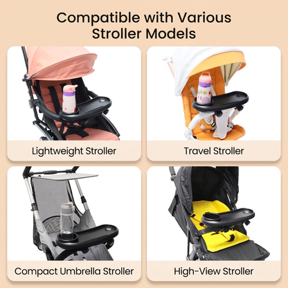 Universal Pushchair Snack Tray with Cup Holder