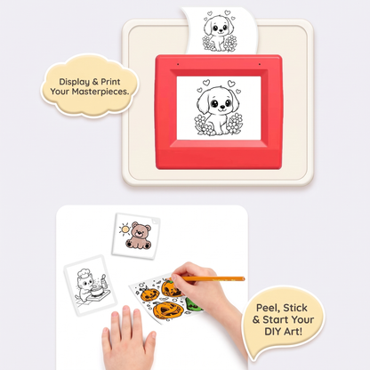 Kids AI Drawing Printer with Voice Creation