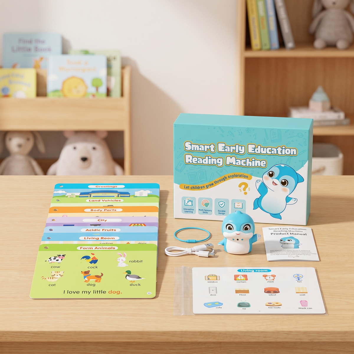 Penguin Talking Learning Reader with Cards & Stickers