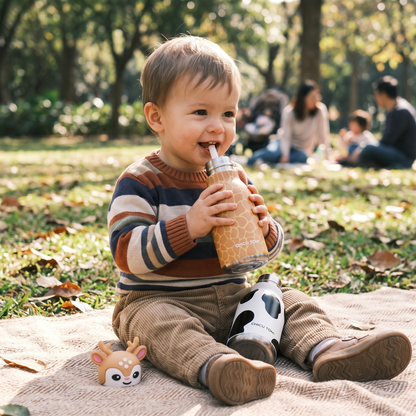 Kids Animal Insulated Stainless Steel Water Bottle