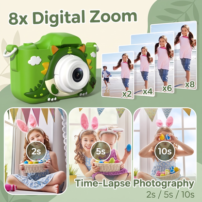 My First Digital Camera with Dinosaur Cover