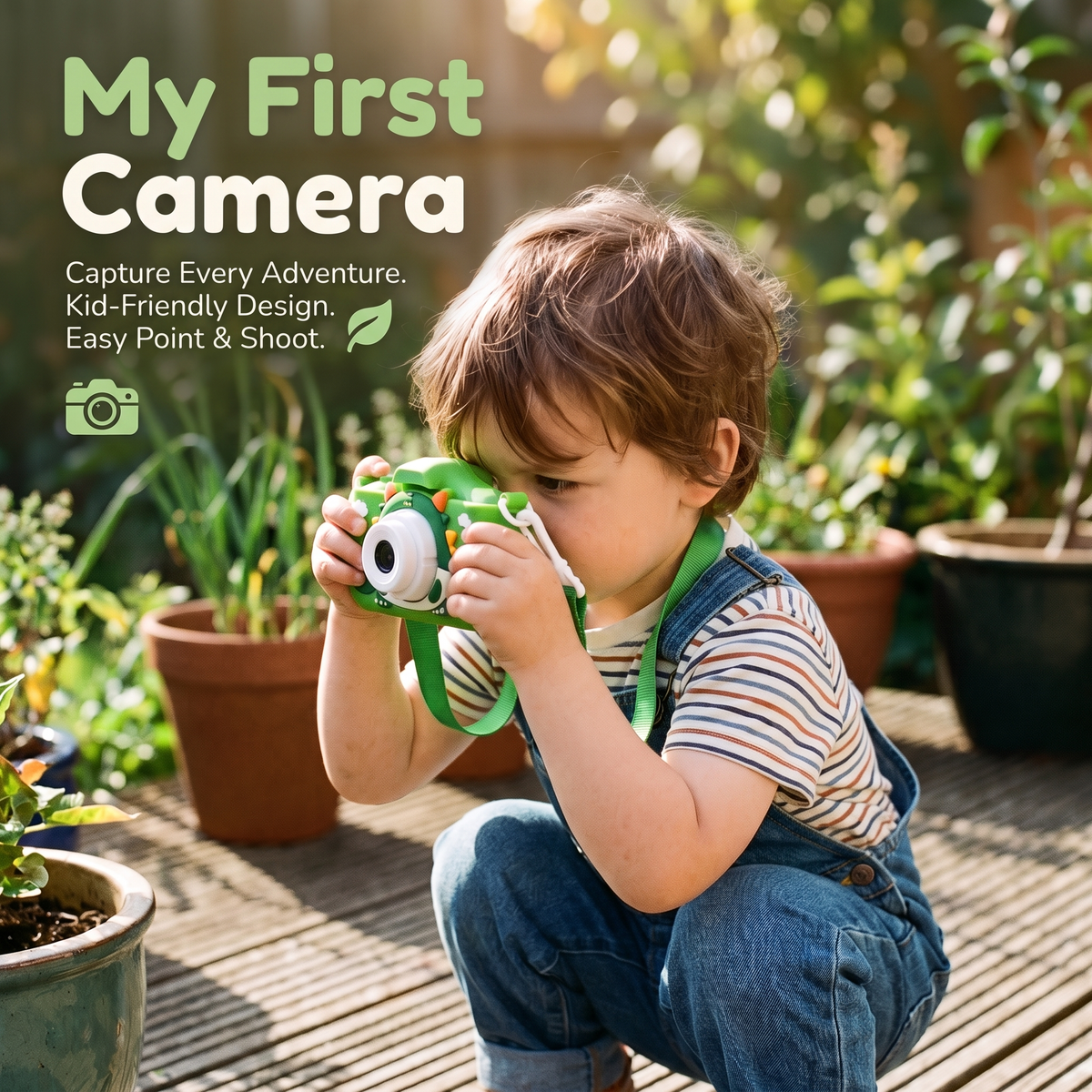 My First Digital Camera with Dinosaur Cover