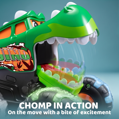 Press & Go Animal Monster Truck with LED Wheels