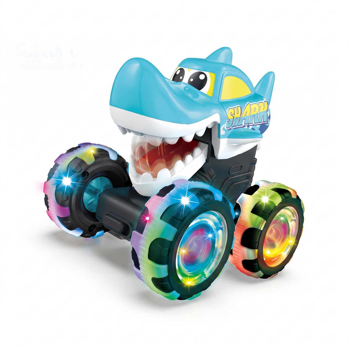 Press & Go Animal Monster Truck with LED Wheels