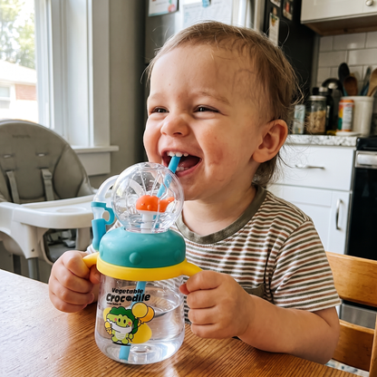 Whale Fountain Sippy Cup for Kids