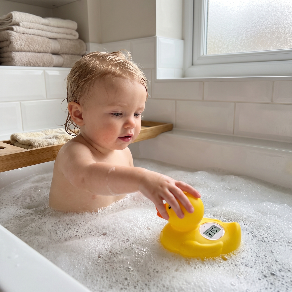 Floating Duck Bath Thermometer for Babies