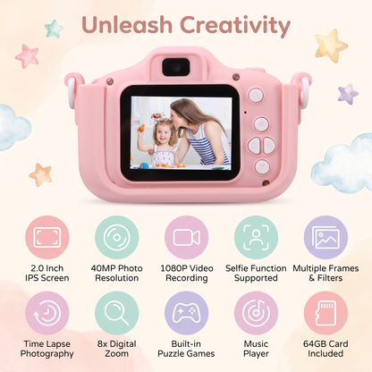 My First Unicorn Digital Camera with Photos & Video