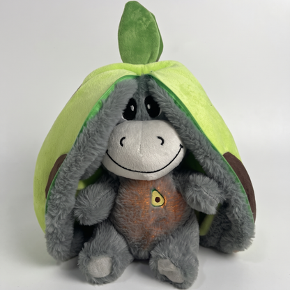 Breathing Donkey Bedtime Plush Cuddly Toy with Music & Light