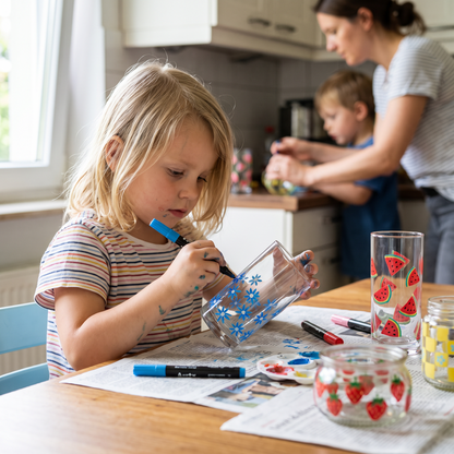 Porcelain & Glass Paint Pen Set
