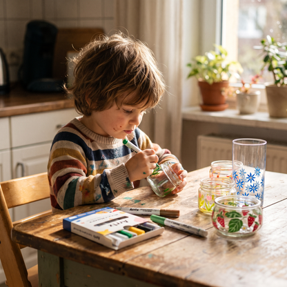 Porcelain & Glass Paint Pen Set