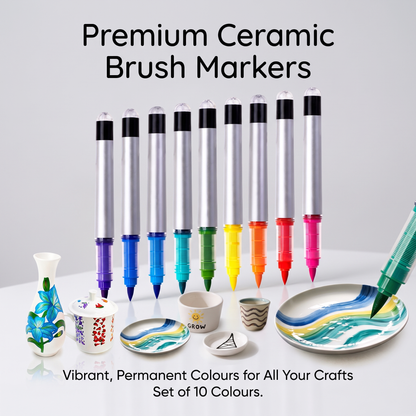 Porcelain & Glass Paint Pen Set