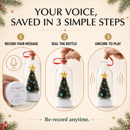 Record Your Own Christmas Message Keepsake