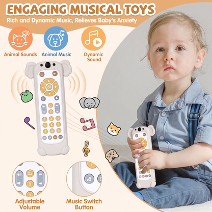 Interactive Baby Remote Control with Lights & Sounds