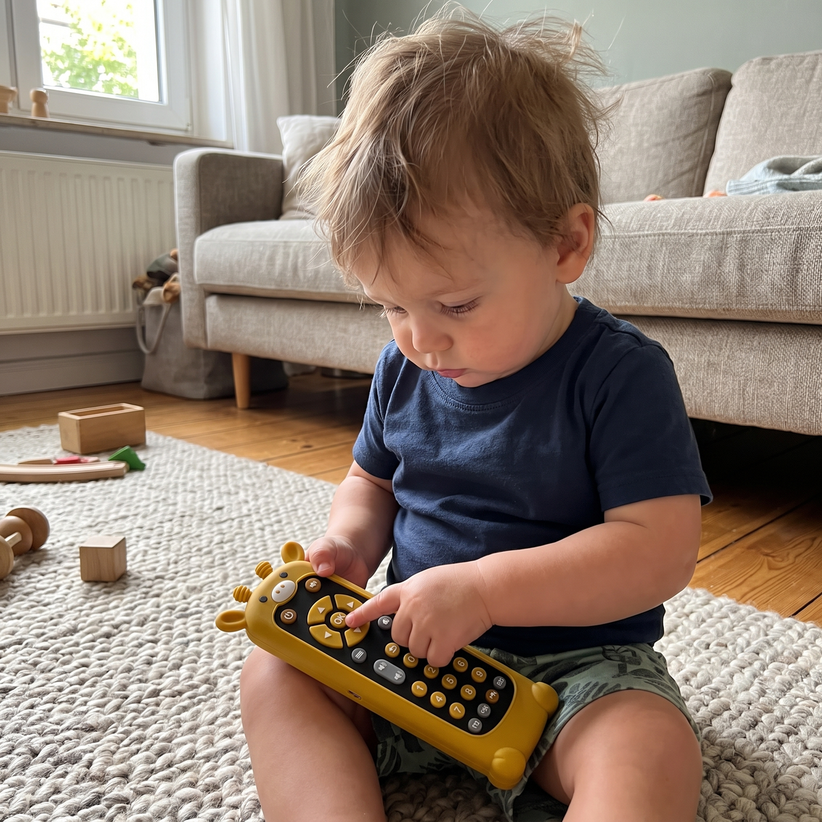 Interactive Baby Remote Control with Lights & Sounds