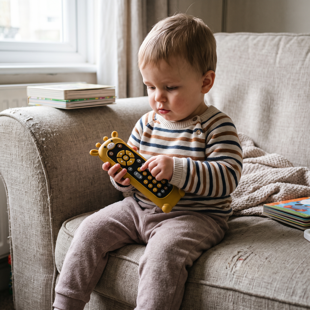 Interactive Baby Remote Control with Lights & Sounds