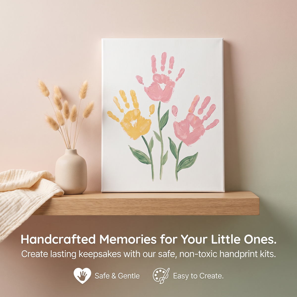 Family Handprint Keepsake Art Kit