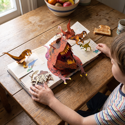 Interactive 3D Dinosaur Discovery Book for Kids